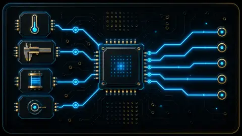 Stylised engineering unit conversion interface with SI prefixes and electronics units